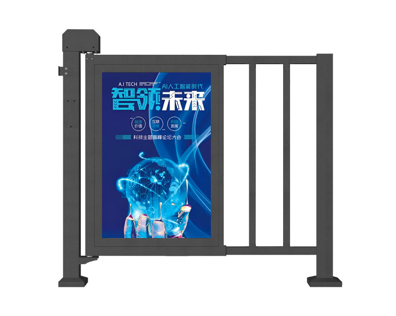 广告栅栏门